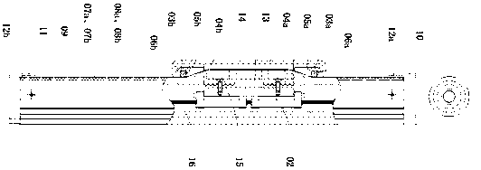 A dust-proof linear slide