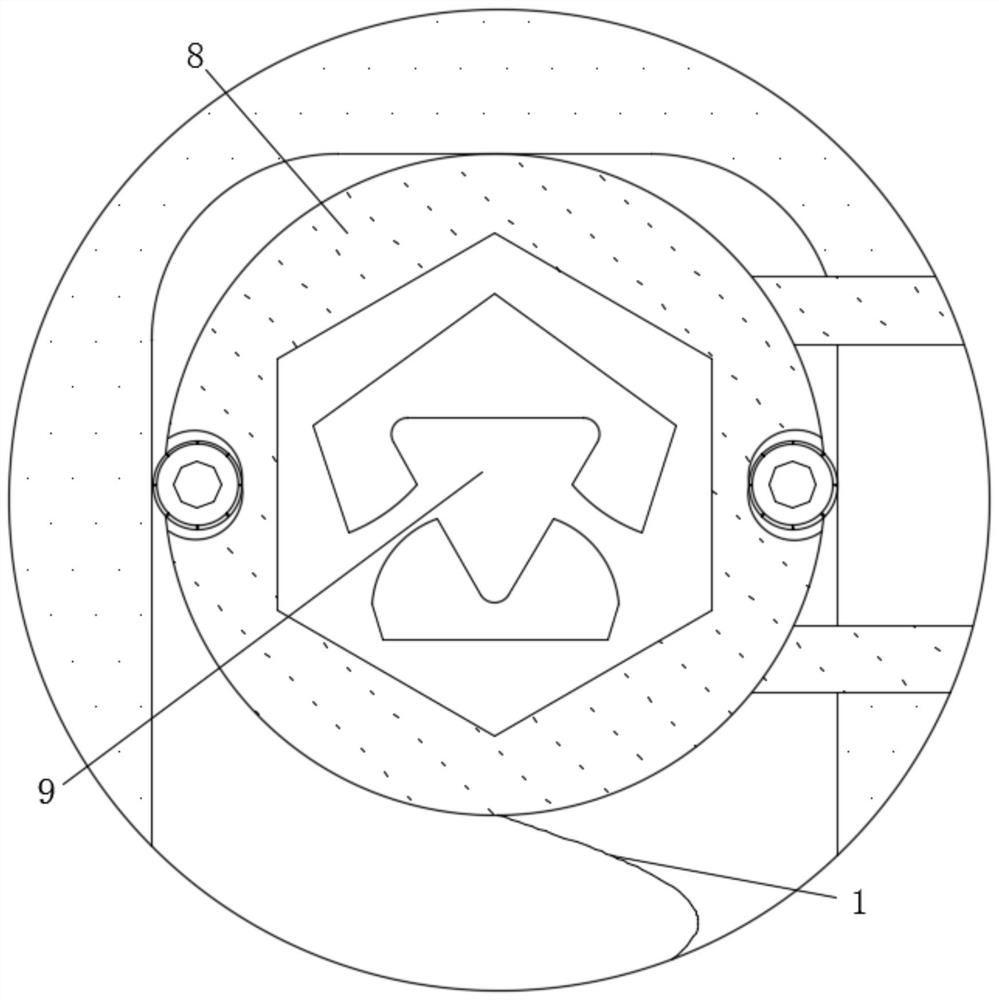 Monitoring device capable of automatically cleaning lens and used for enterprise management