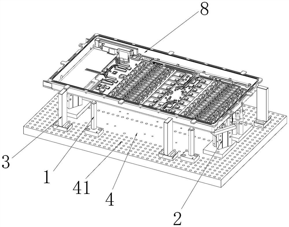 5G machine shell machining method and tool clamp adopted by 5G machine shell machining method