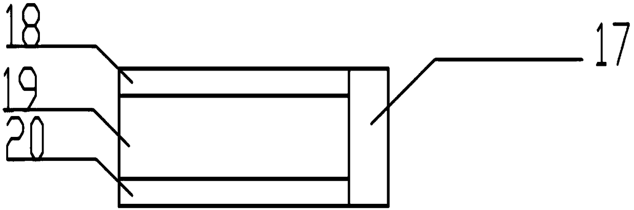 A kind of viscous solid waste treatment device and its treatment method and application