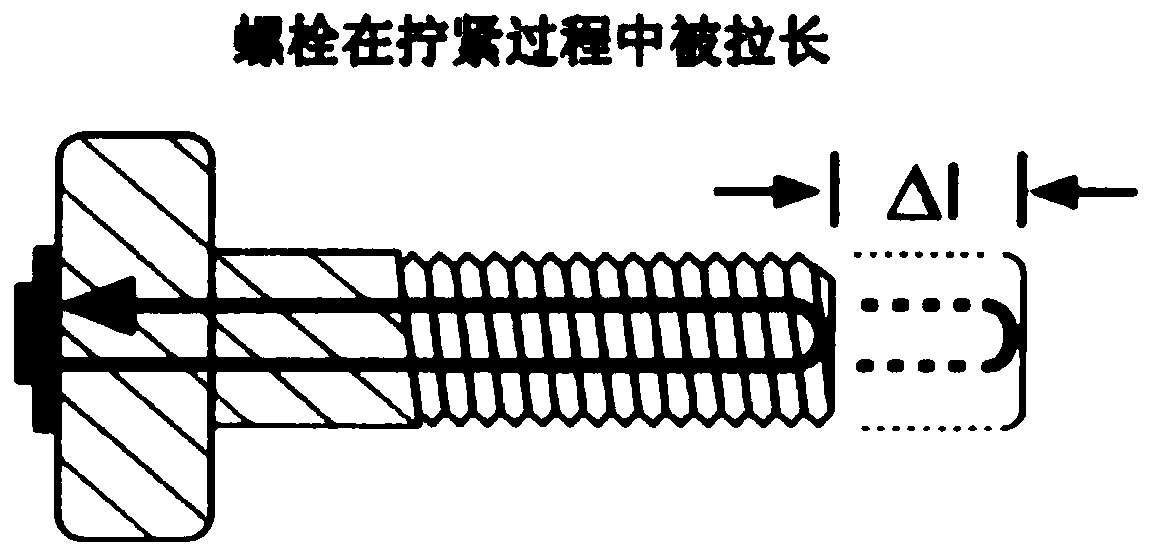 Method and device for measuring residual elongation of top cover bolt of pumped storage unit