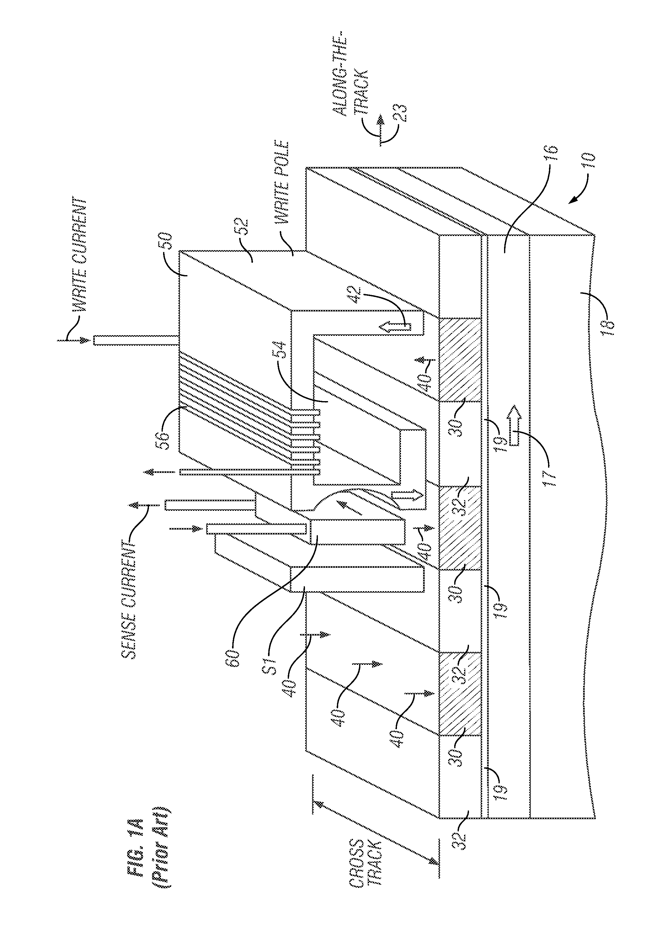Patterned perpendicular magnetic recording disk drive and medium with patterned exchange bridge layer below the data islands