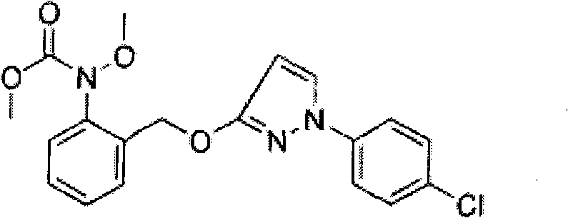Antibacterial composition containing tetraconazole and pyraclostrobin