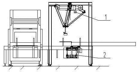 Special-shaped tobacco carton automatic stacking and packing method