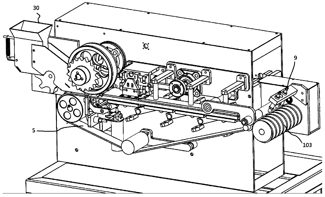 Article transfer assembly and processing device