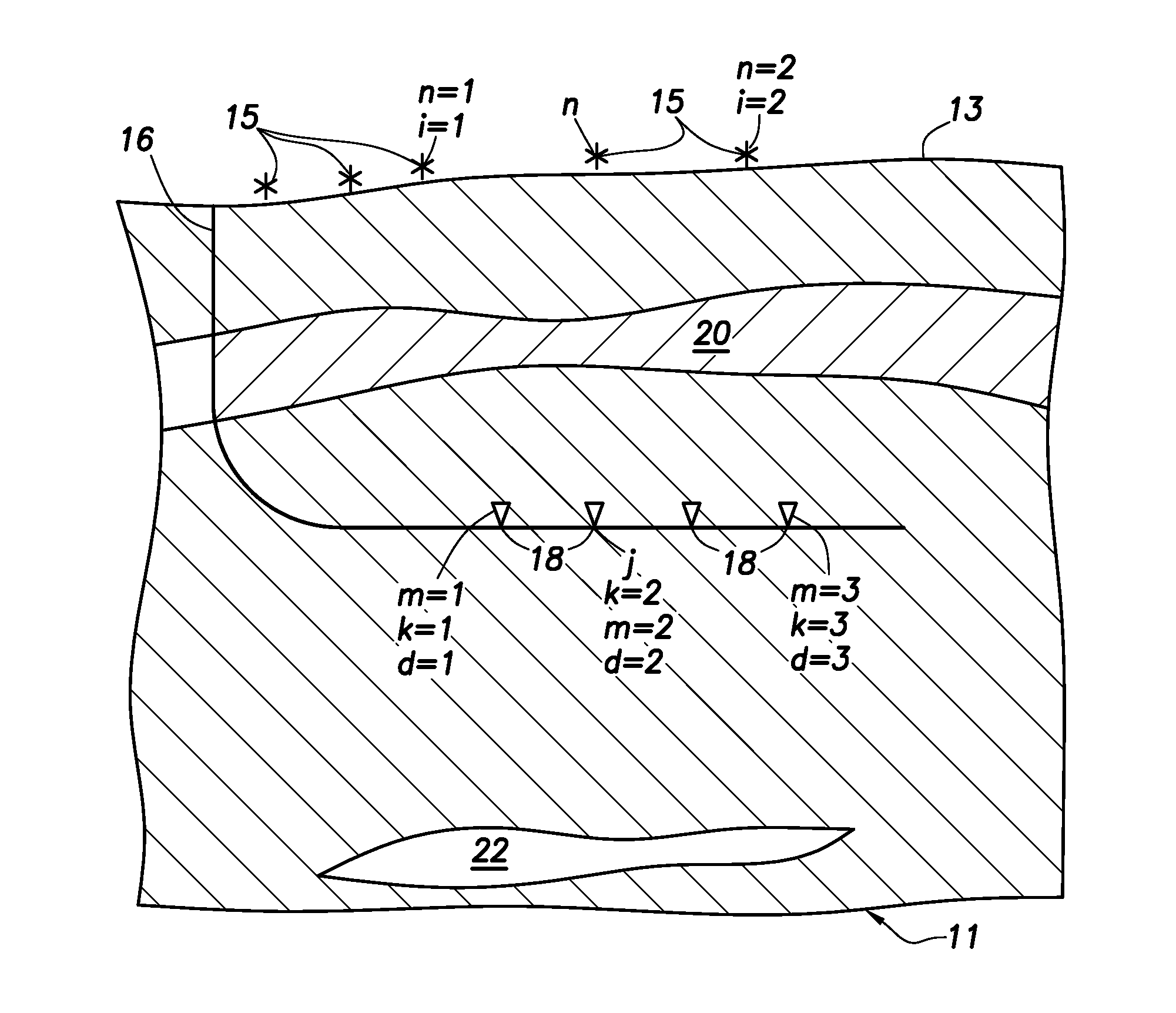 Method of imaging of seismic data involving a virtual source, methods of producing a hydrocarbon fluid, and a computer readable medium