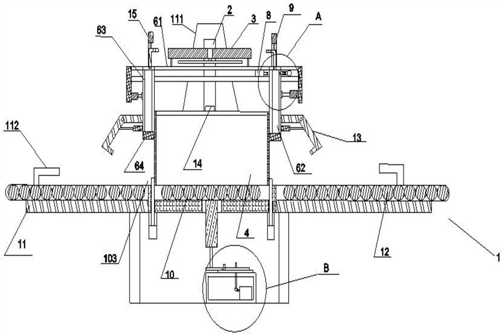 A kind of automatic box sealing machine and using method