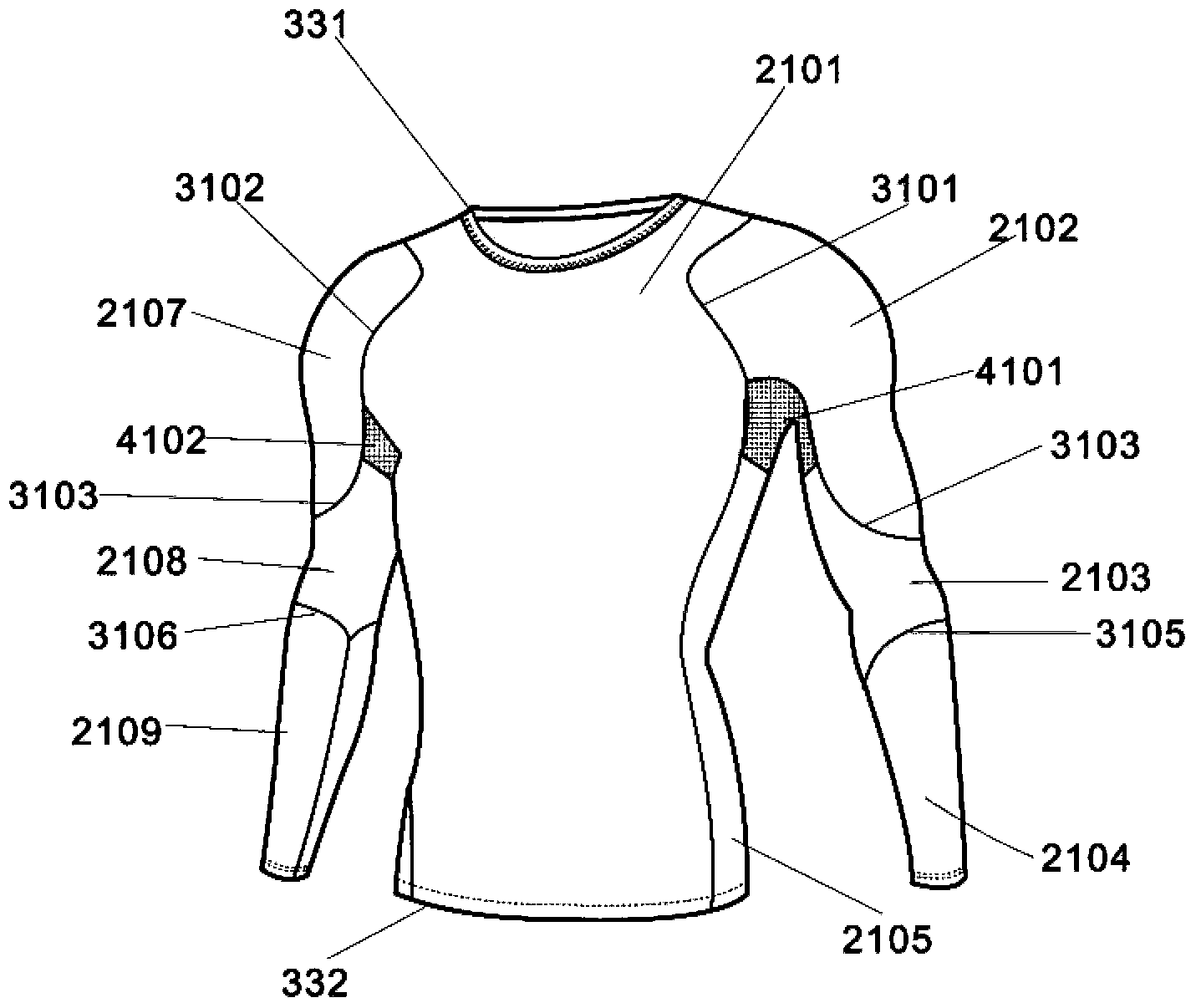 Agonist utilizing compression tights and production method for same