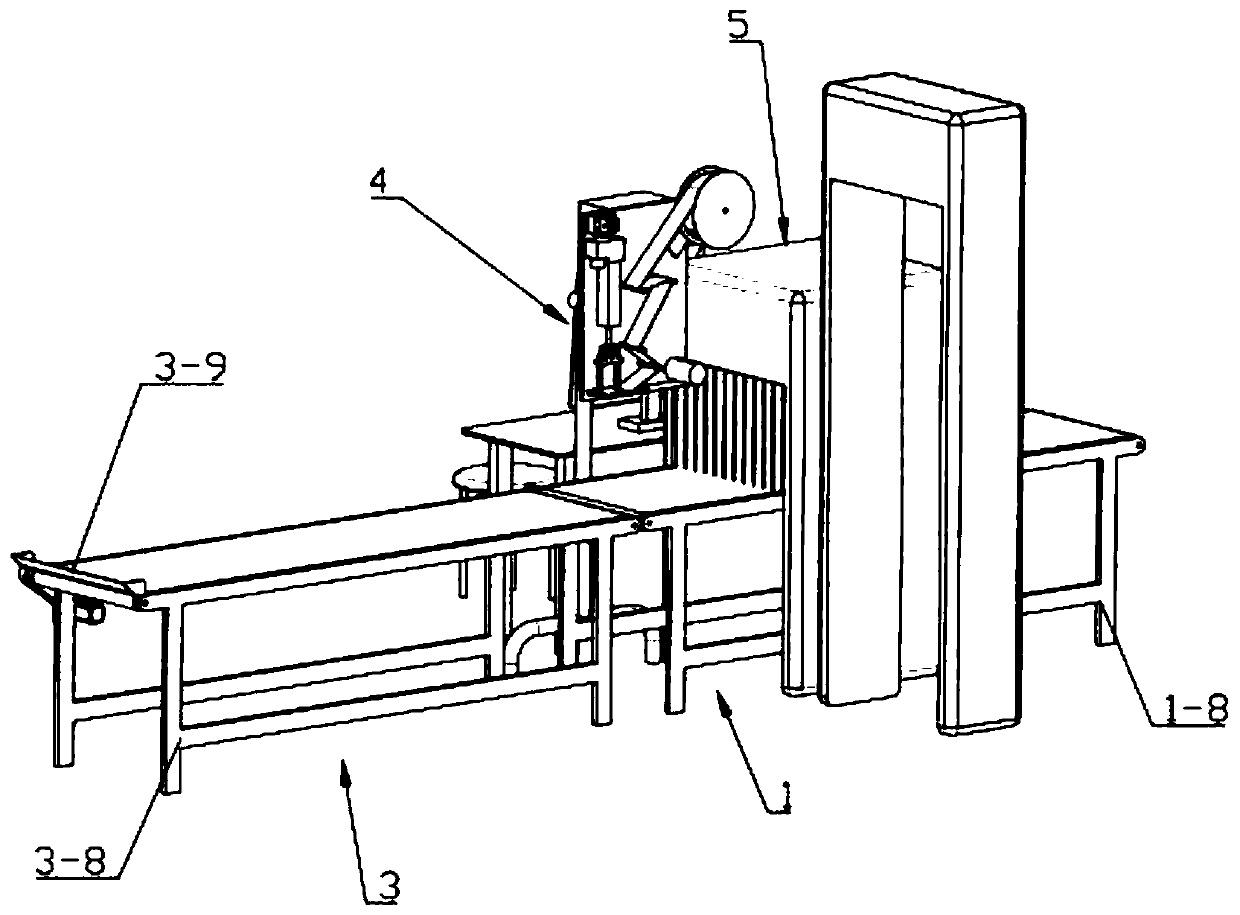 A security inspection system with labeling function