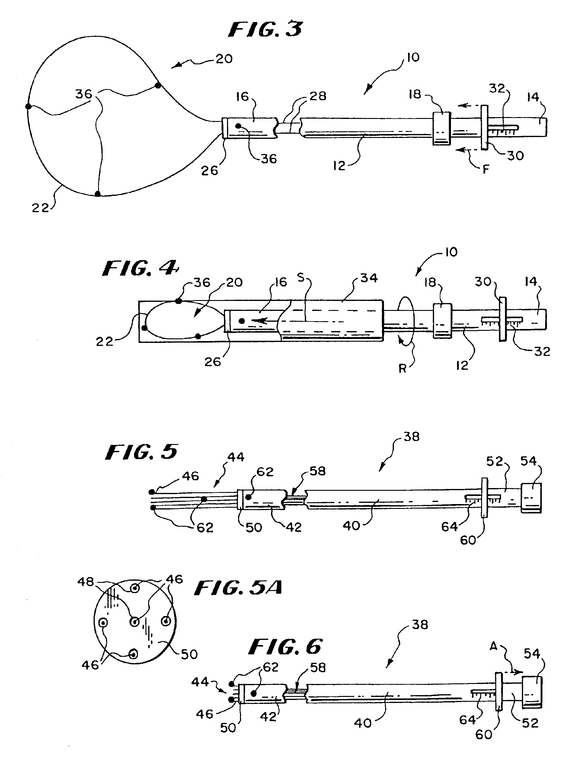 Structures and methods for creating cavities in interior body regions