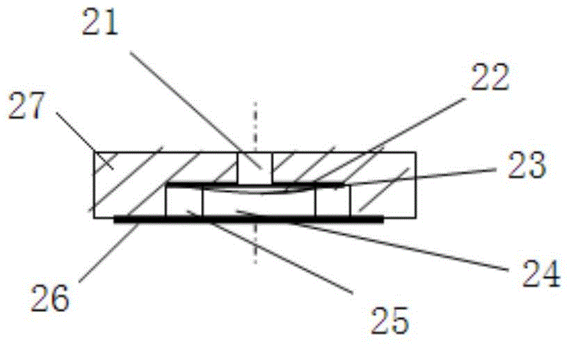 Liquid pressure sensor