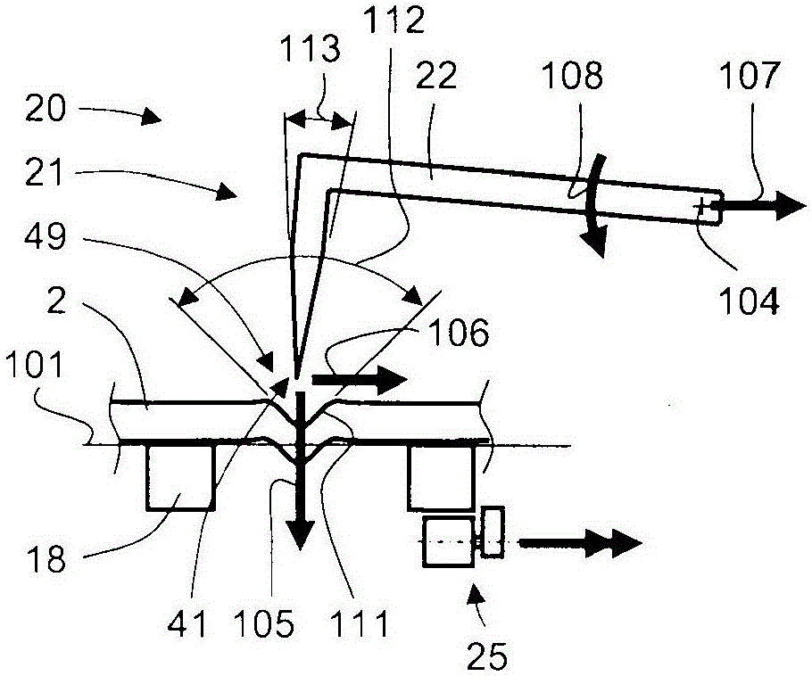 Device and method for processing primarily flat workpieces