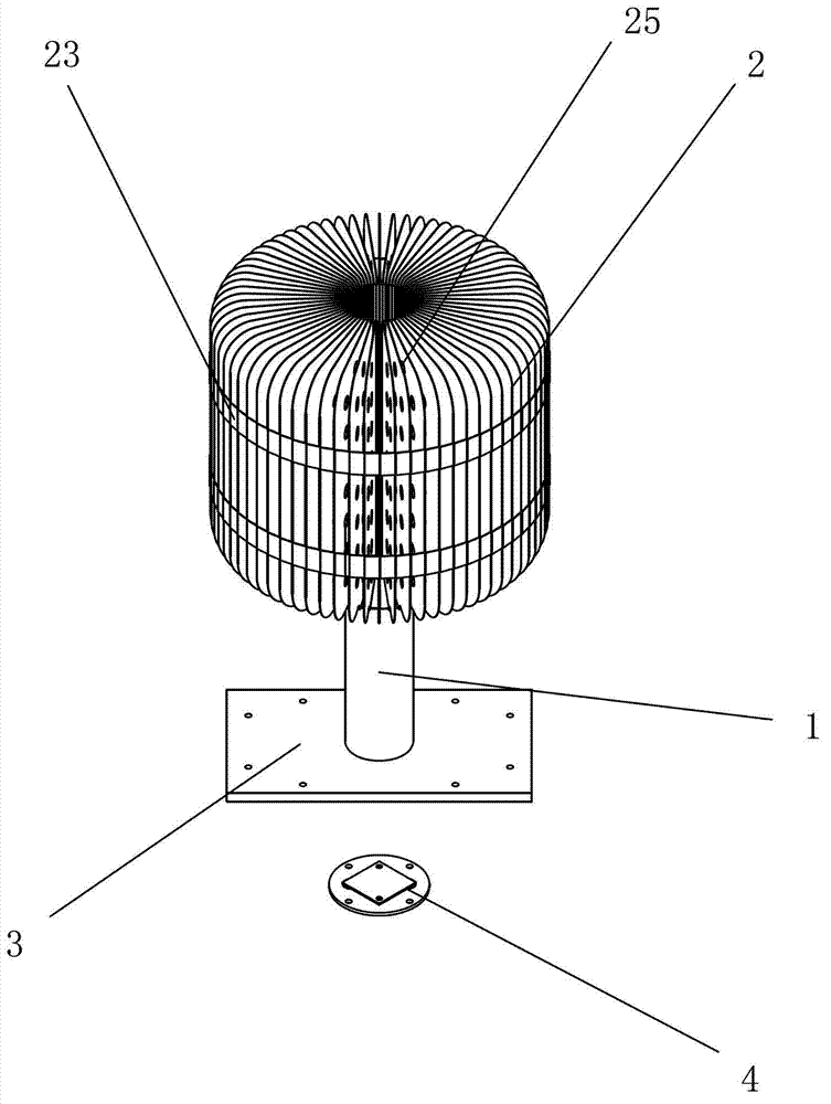 High-power LED (Light Emitting Diode) illuminating lamp