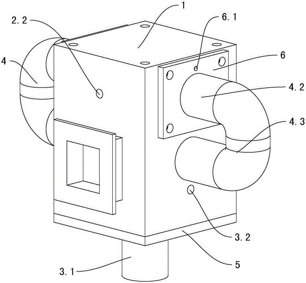 Opposite impact energy dissipation device