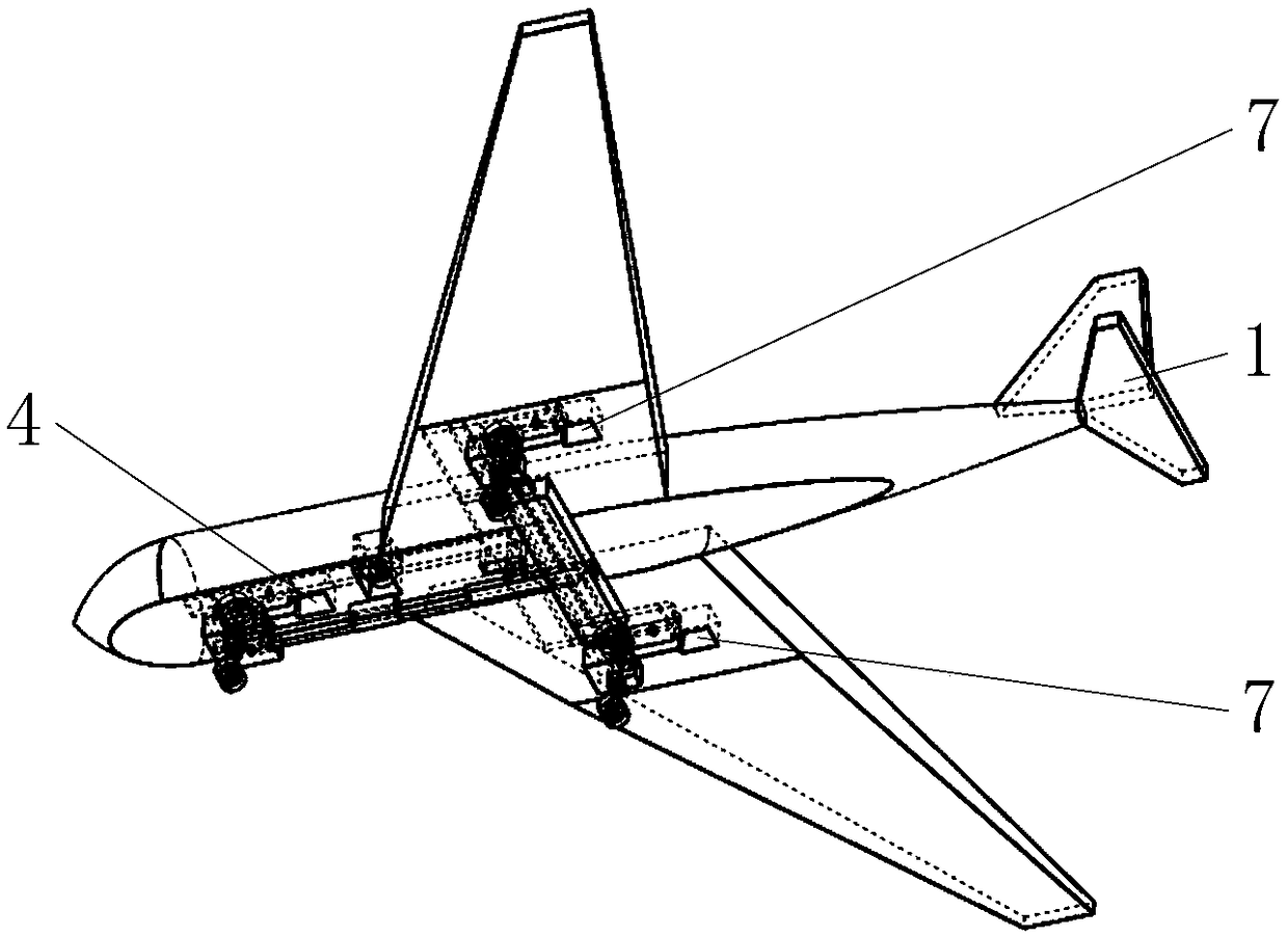 Unmanned aerial vehicle with foldable landing gear