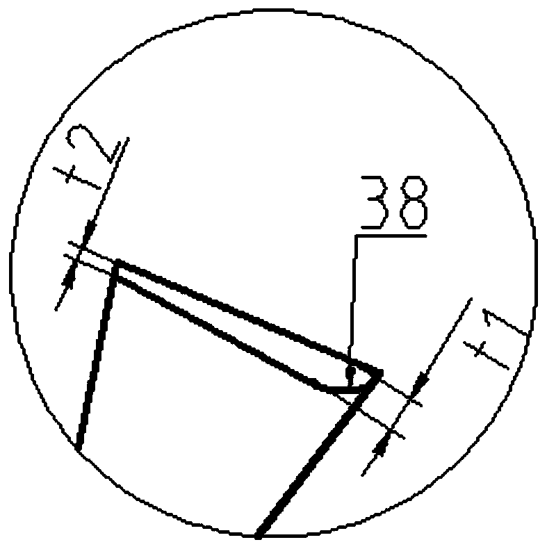 A cooling device for an automobile engine