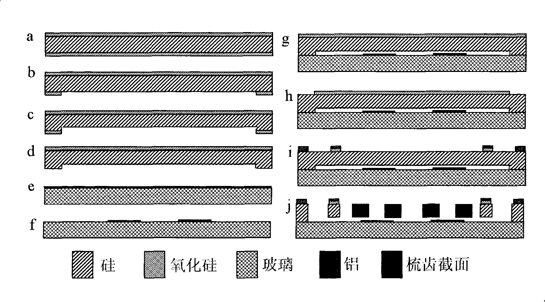 Micro inertial sensor embedded with movable electrode and manufacturing method thereof
