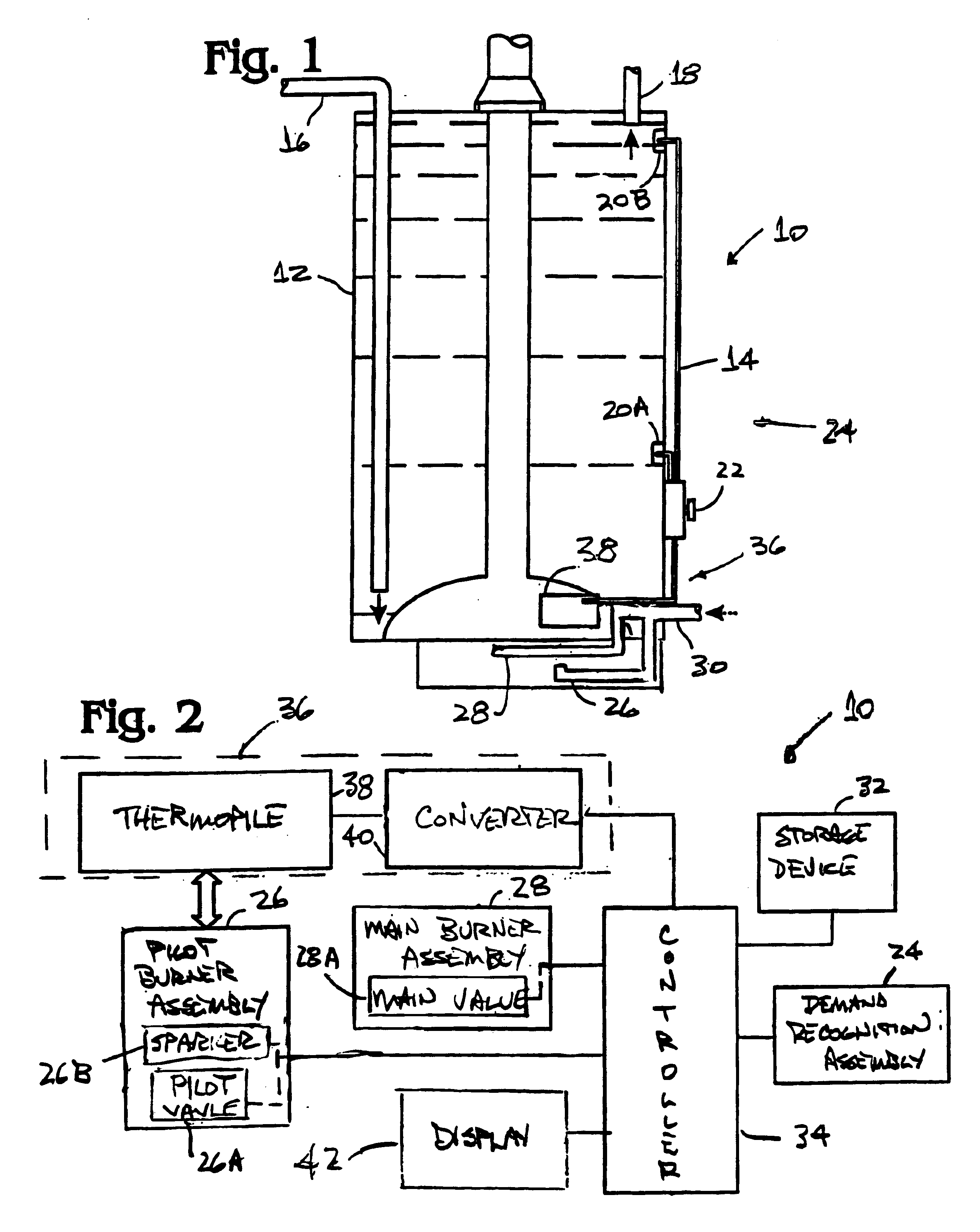 Self-sustaining control for a heating system