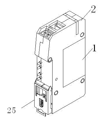 Split plugging intelligent switch assembly and application method thereof