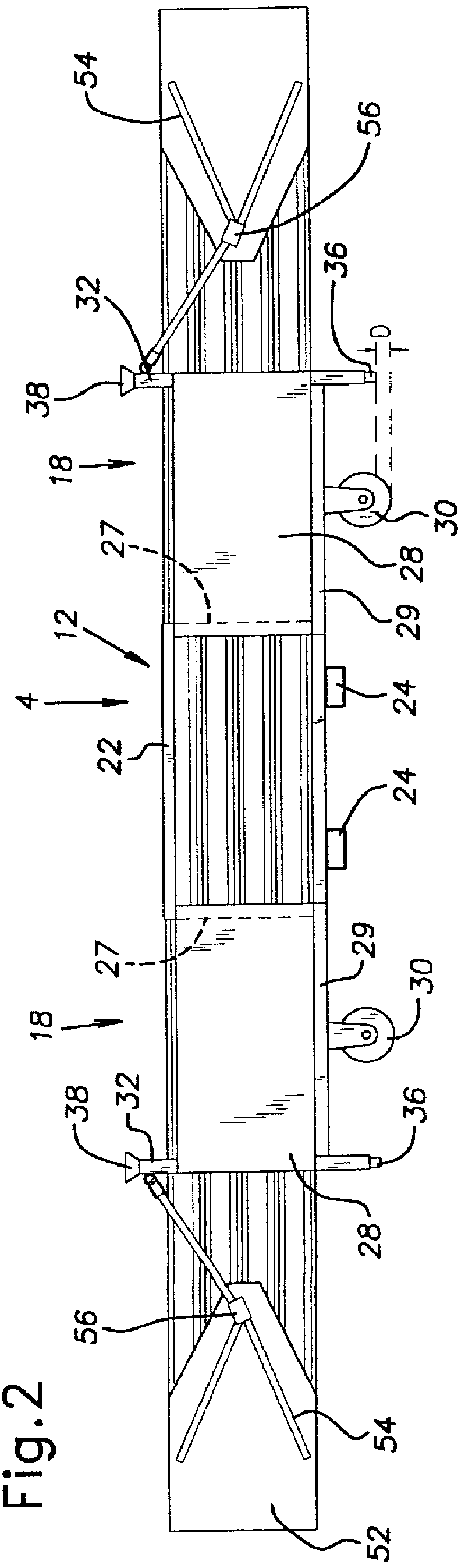 Returnable packaging system for elongated members