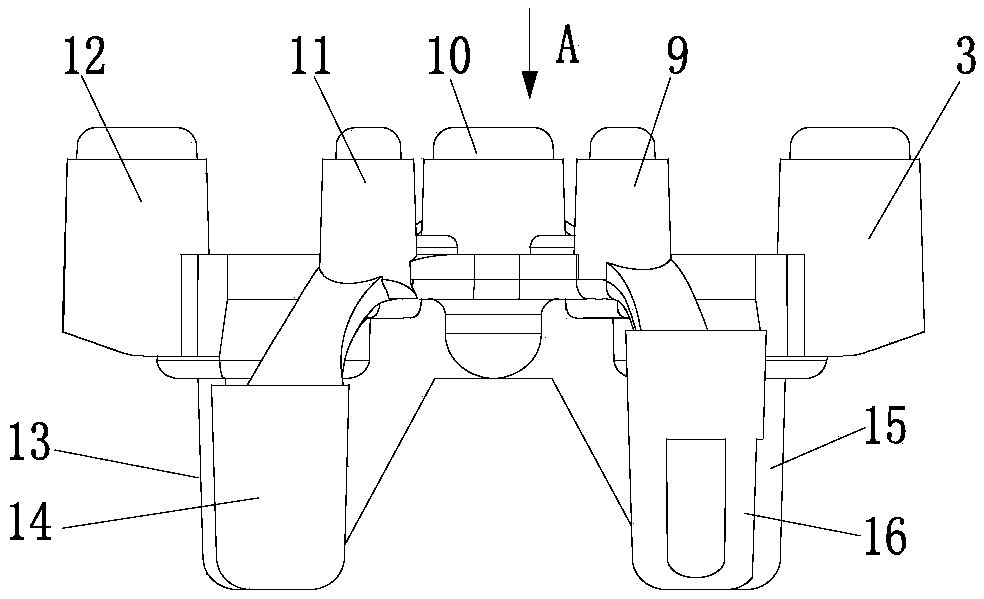 Insert, engine cylinder head and engine