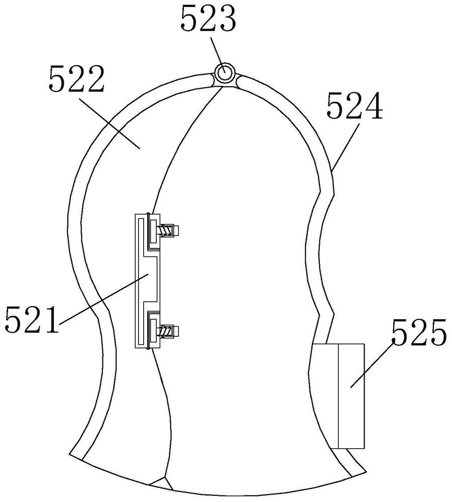 Splicing multiple detachable structures to form a fire emergency hood with atomization and cooling