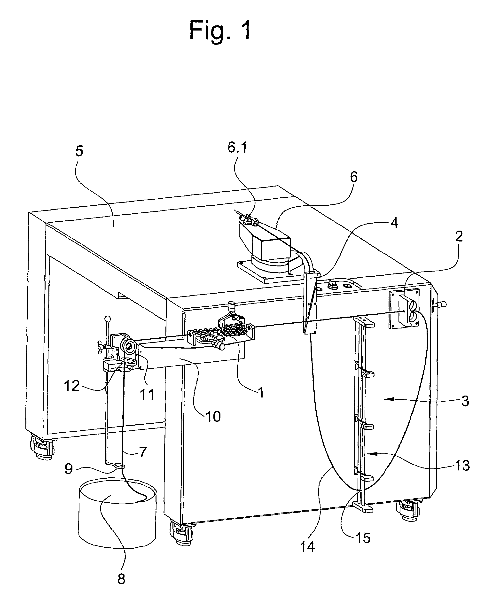 Wire-feeding device for a wire-processing machine