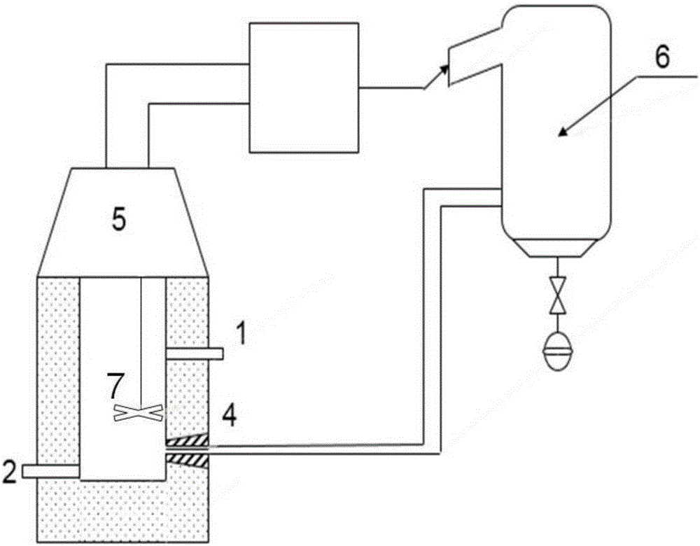 Method for removing carbon in vanadium-containing molten iron by injection of CO2 or limestone