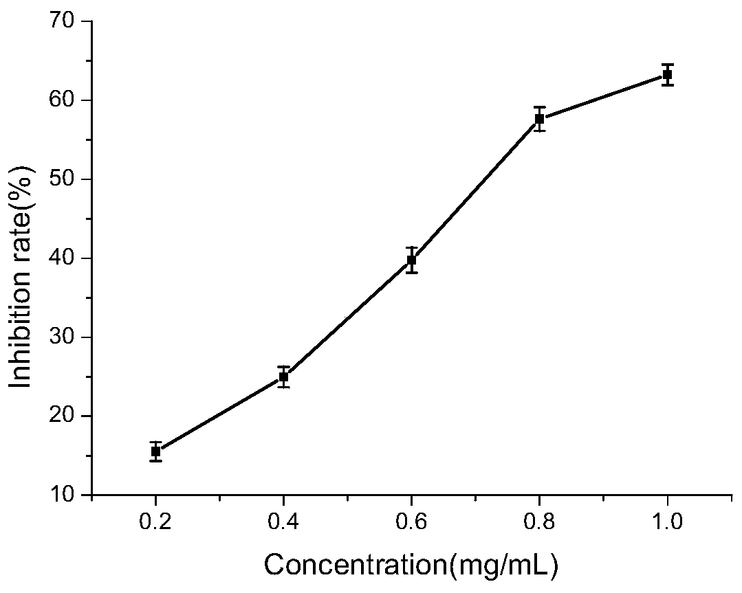 Extraction method of lycium ruthenicum polysaccharide and application of lycium ruthenicum polysaccharide