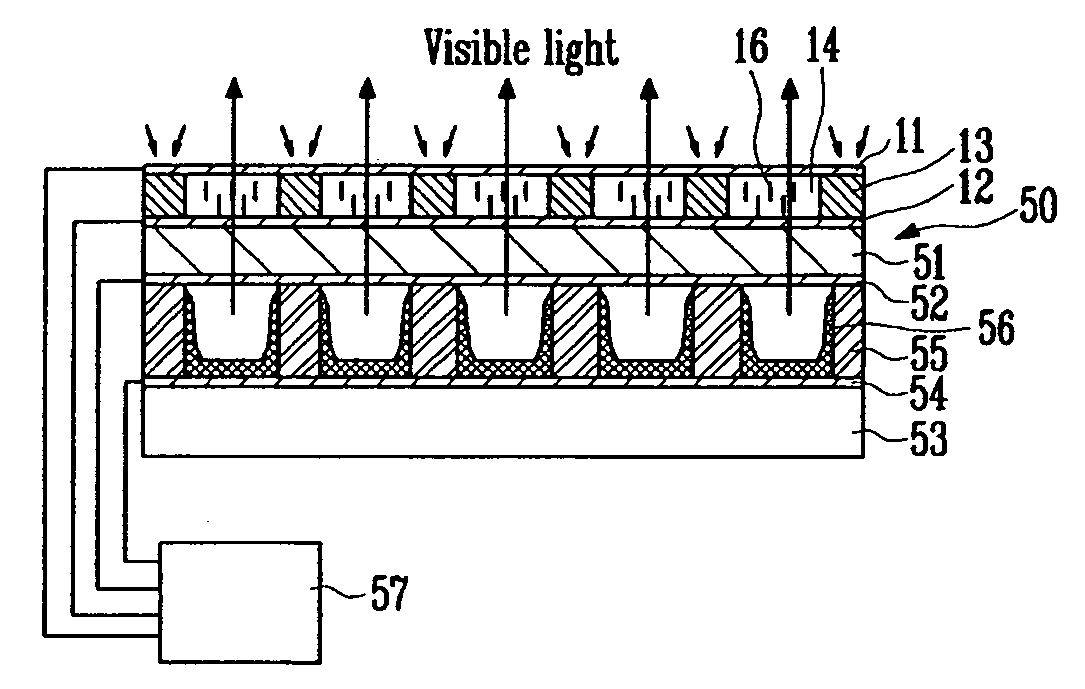 Film filter and flat panel display having the same