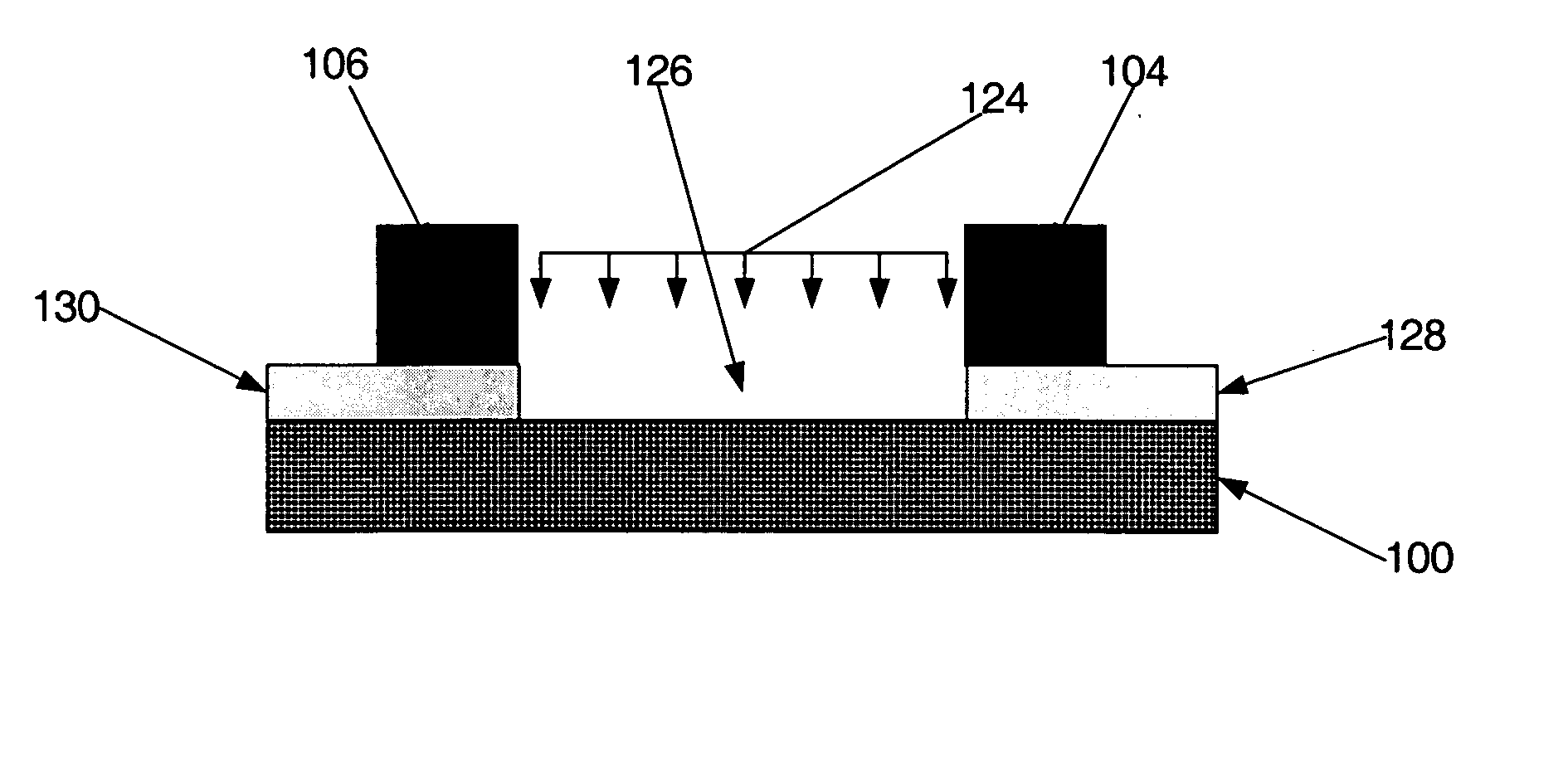 Precise patterning of high-k films