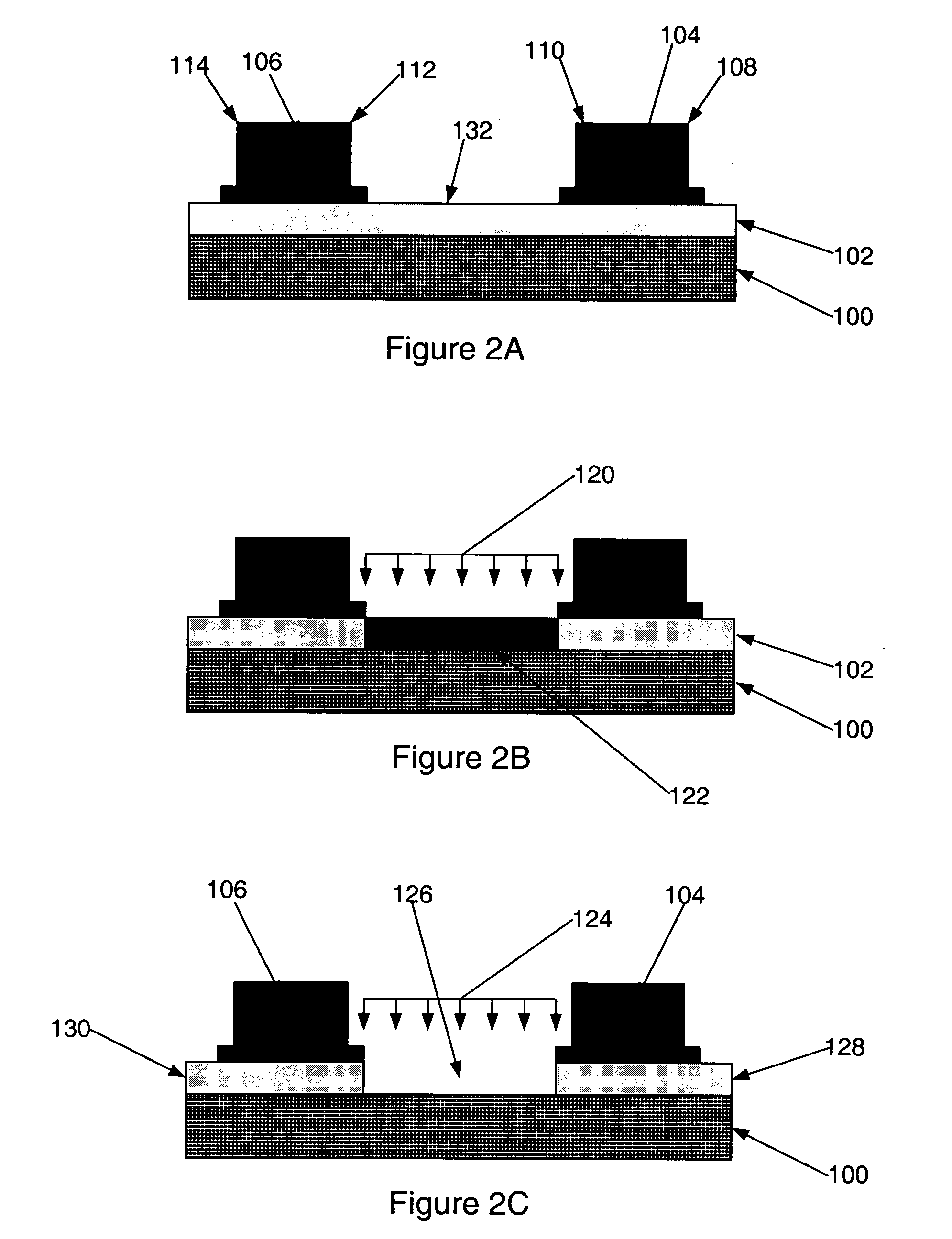 Precise patterning of high-k films