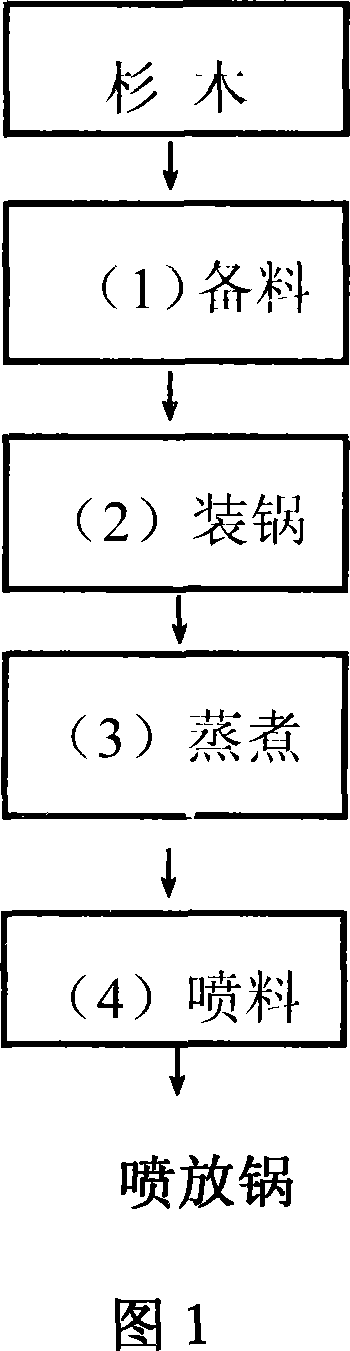 Method of producing fir chemical pulp