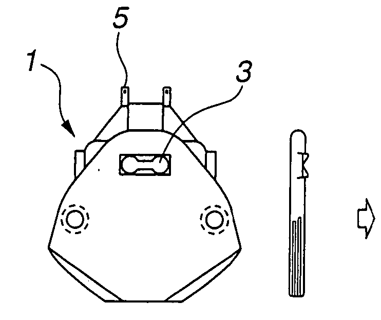 Air bag and folding method therefor