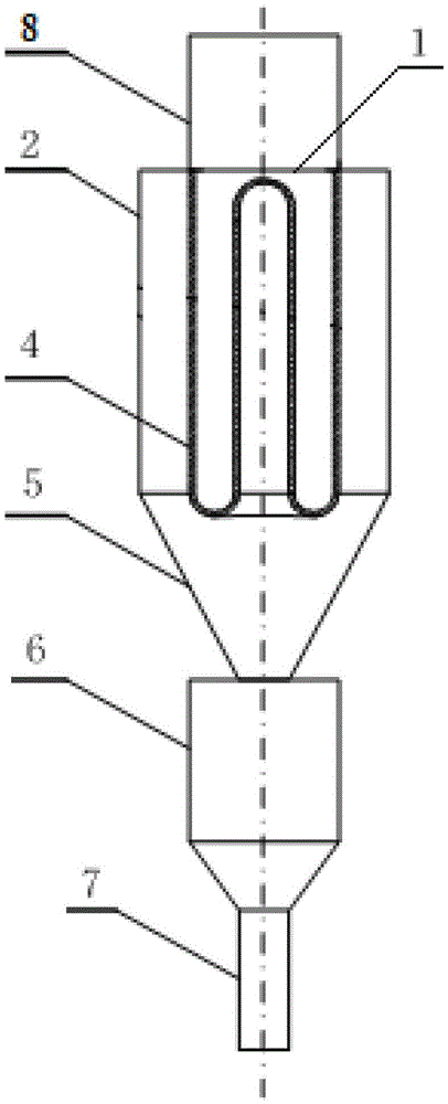 A gas-solid separation device