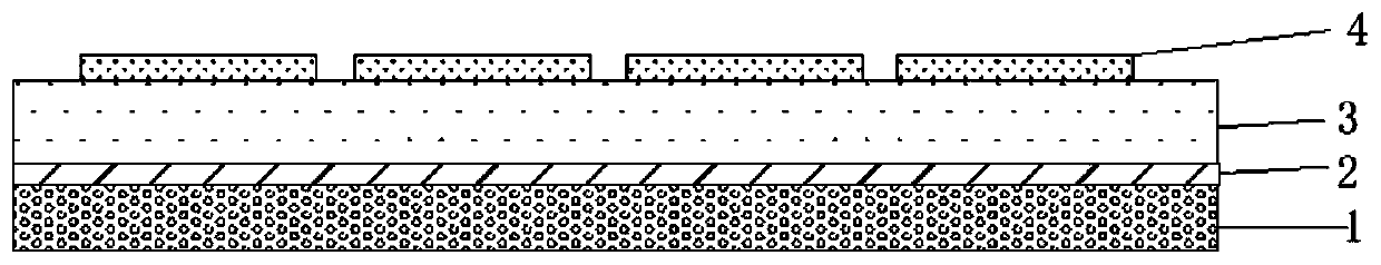 Etching liquid used for thick aluminum circuit board, and method