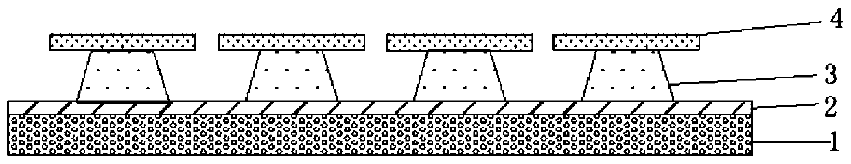 Etching liquid used for thick aluminum circuit board, and method