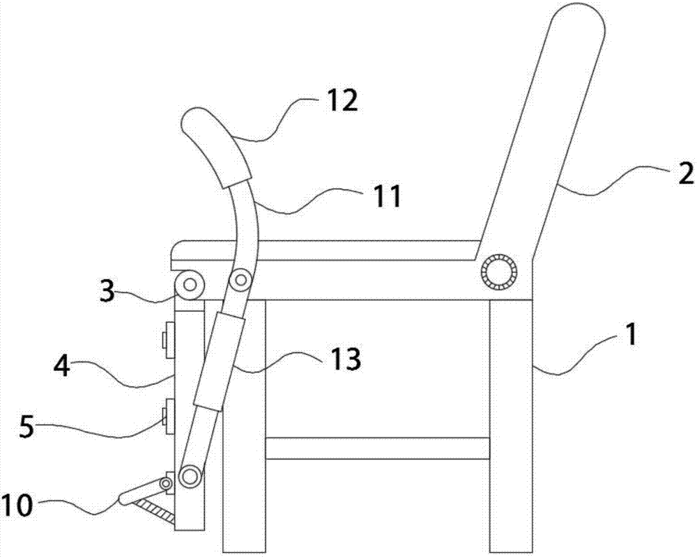 Leg muscle explosive force rehabilitation training device