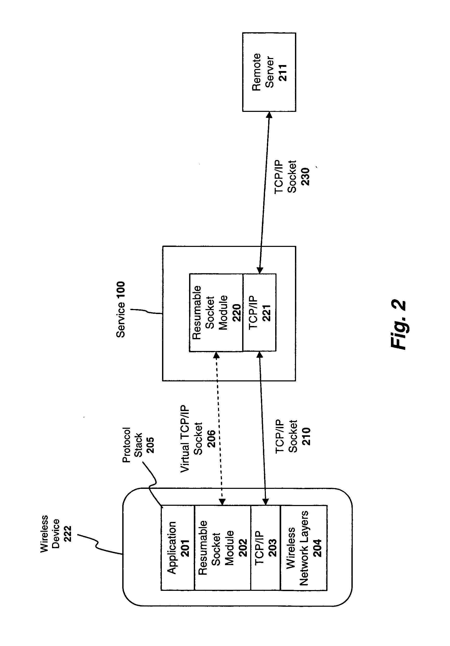 System and method for preserving socket connections over a wireless network