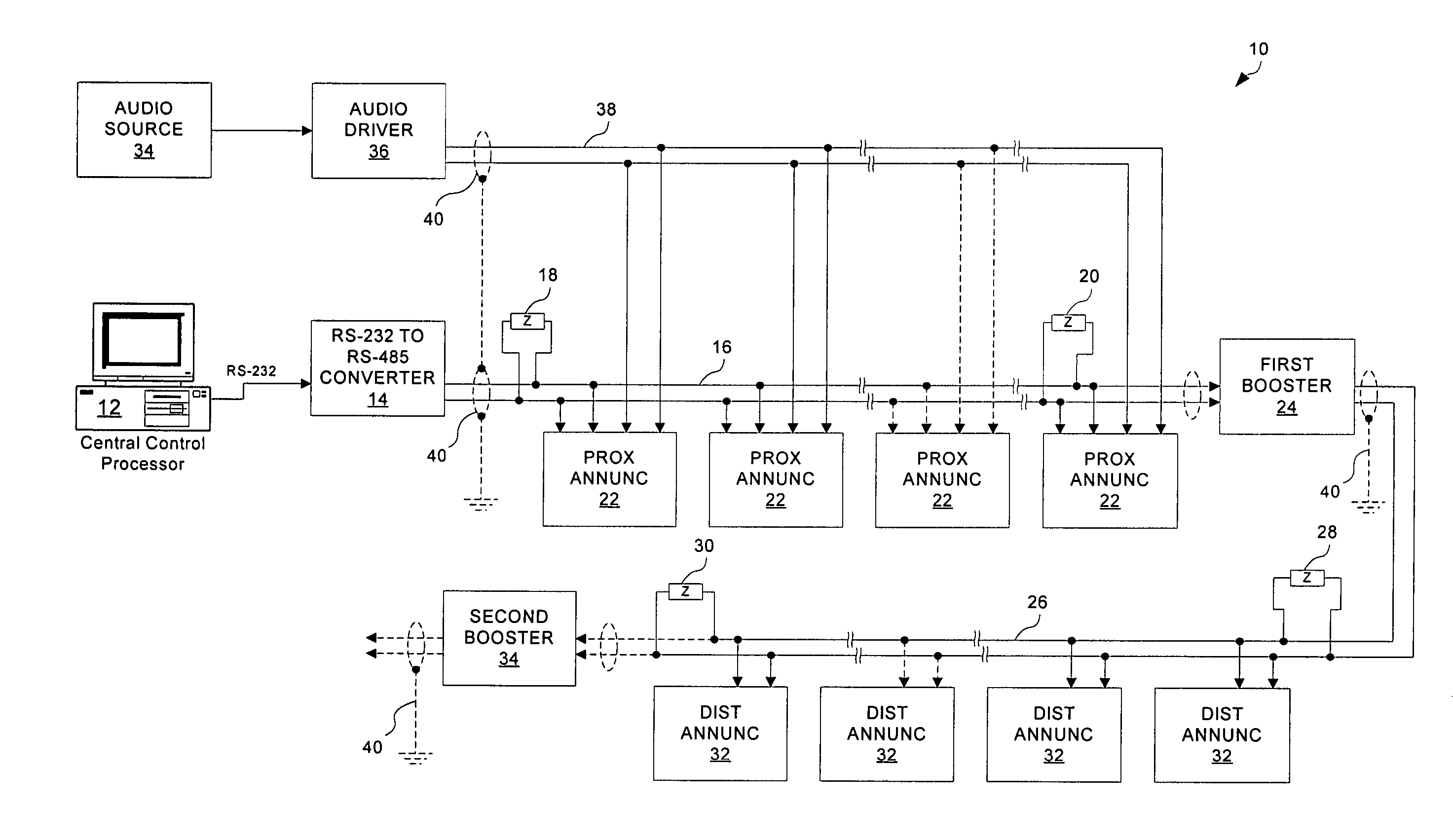 Programmable event driver/interface apparatus and method