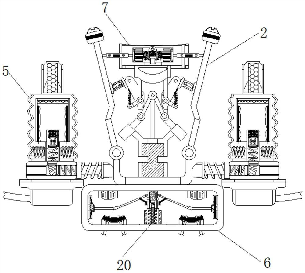 USB (Universal Serial Bus) interface for realizing falling prevention by utilizing electrorheological fluid