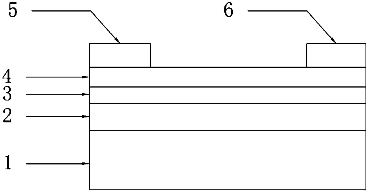 A low-voltage transparent oxide thin film transistor and its preparation method