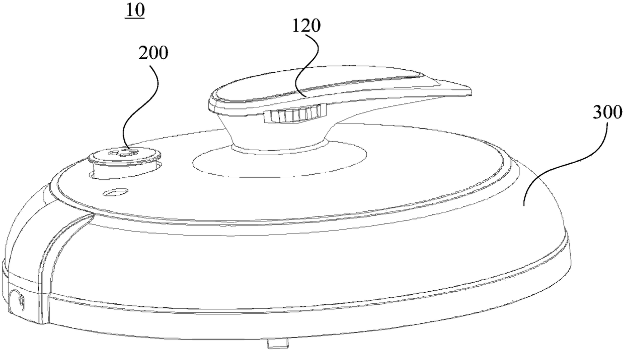 Pressure cooker, pot cover assembly thereof and reset mechanism for exhaust valve