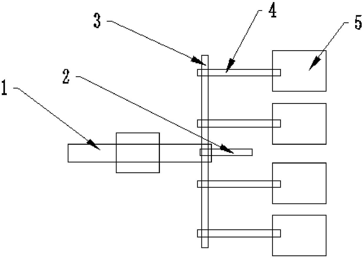 Steel tube packing device