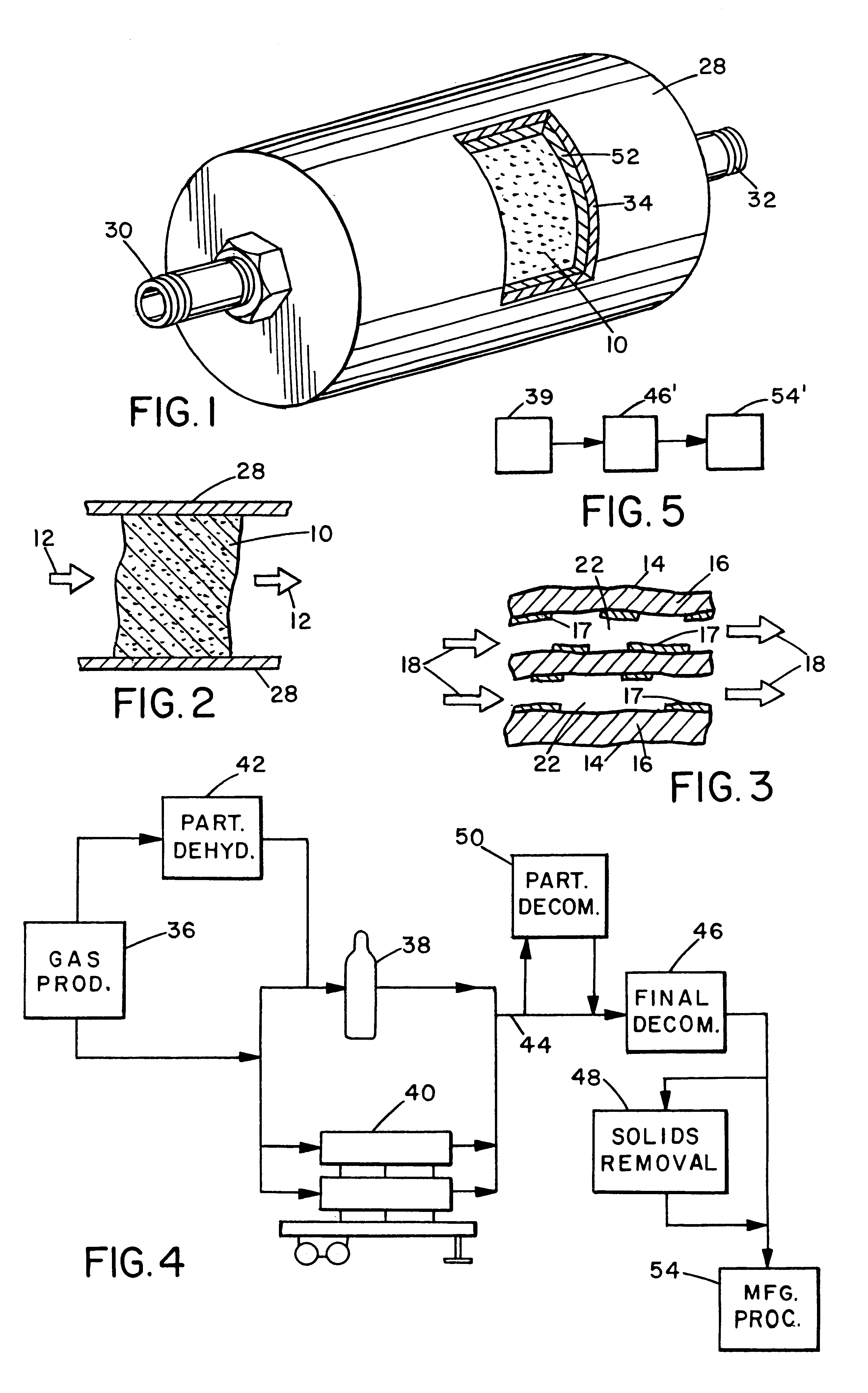 Method and apparatus for purification of hydride gas streams