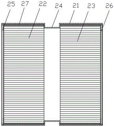 An automobile three-way catalytic converter assembly and its manufacturing and packaging process