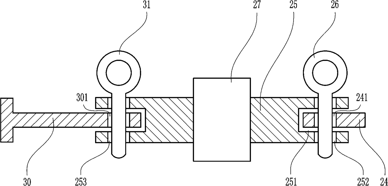 Cleaning and disinfecting device for medical wheelchair