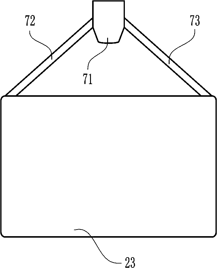 Cleaning and disinfecting device for medical wheelchair