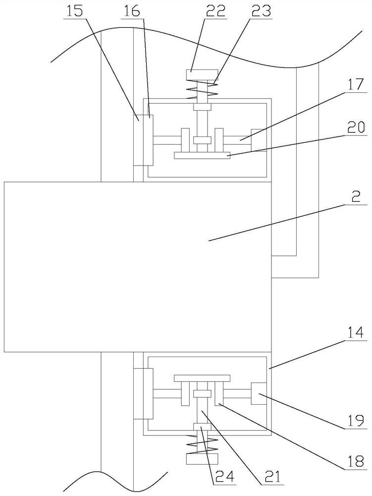 A charging pile with convenient storage and high stability