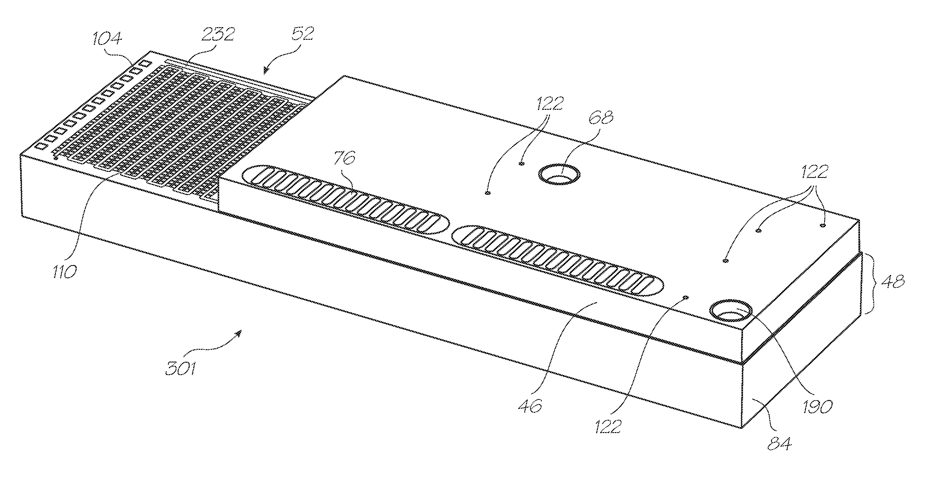 Loc device with integral photosensor for electrochemiluminescence based detection of targets